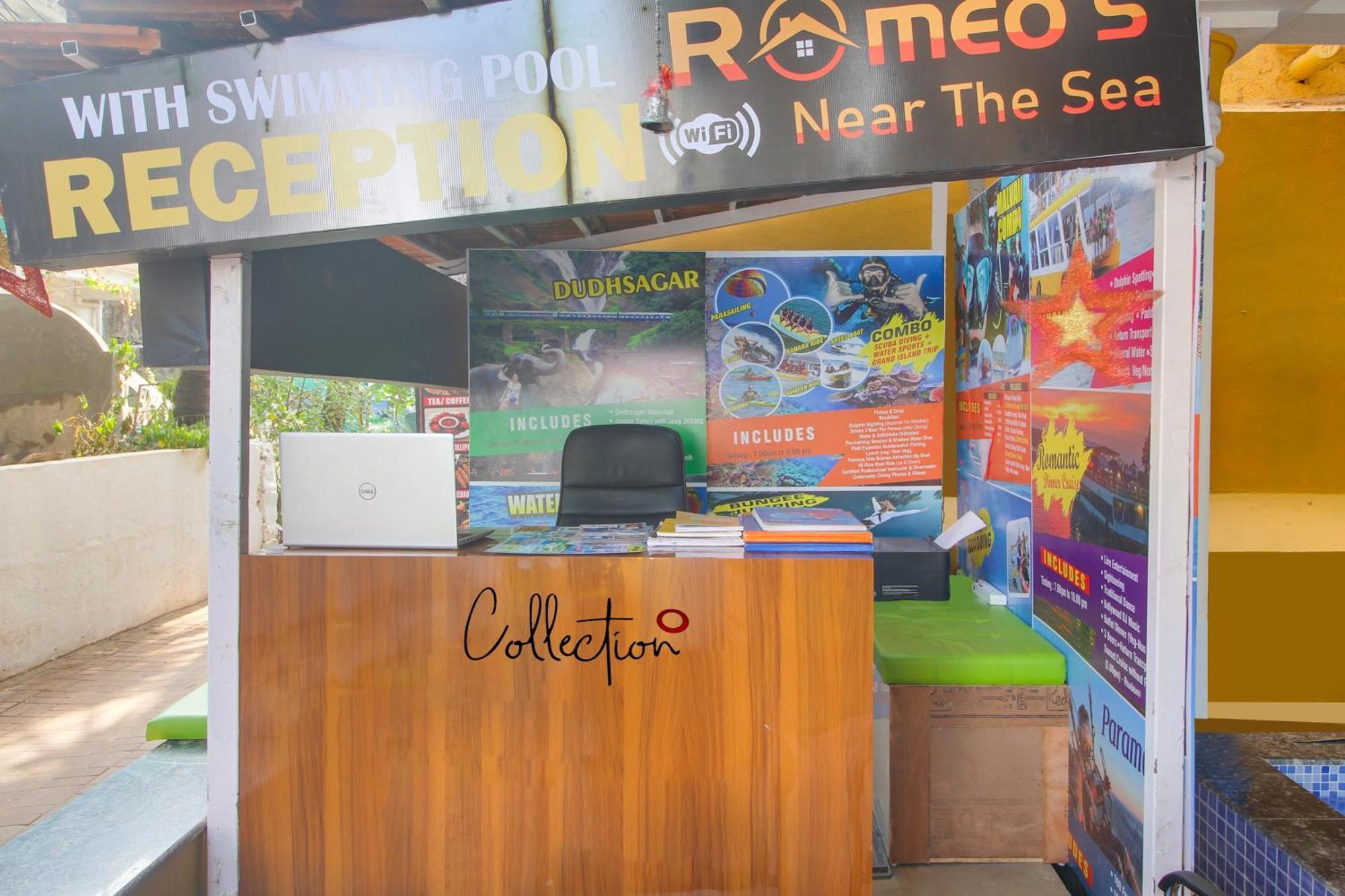 Collection O Romeos Place Baga Beach Hotel Calangute Buitenkant foto