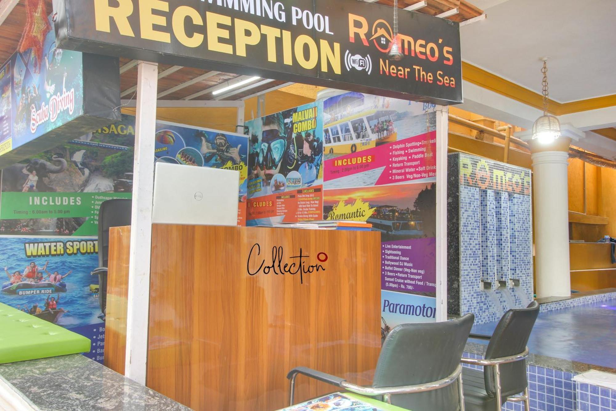Collection O Romeos Place Baga Beach Hotel Calangute Buitenkant foto